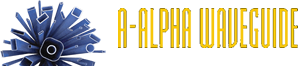 A-Alpha Waveguide Logo